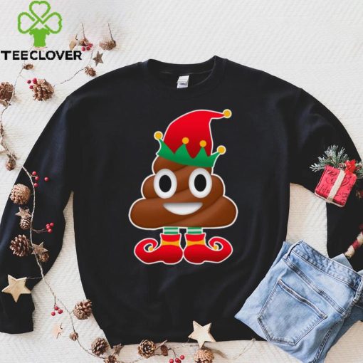 Santa Poop Emoji Christmas Shirt