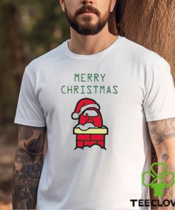 Santa Red Among Us Merry Christmas shirt