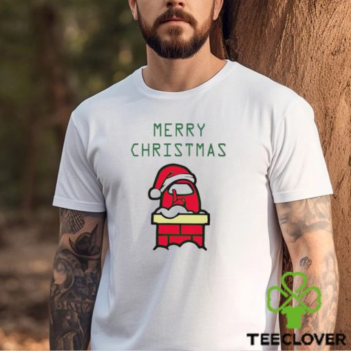 Santa Red Among Us Merry Christmas shirt