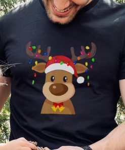 Santa Reindeer Xmas T shirt, Rudolph Christmas Shirts