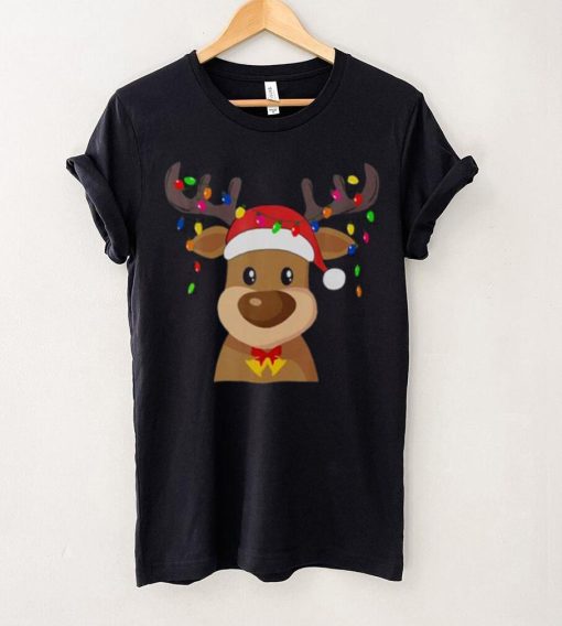 Santa Reindeer Xmas T shirt, Rudolph Christmas Shirts