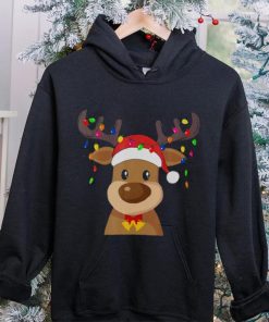 Santa Reindeer Xmas T shirt, Rudolph Christmas Shirts