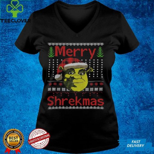 Santa Shrek Merry Shrekmas Ugly Christmas shirt