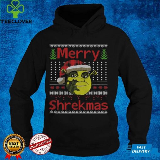 Santa Shrek Merry Shrekmas Ugly Christmas shirt
