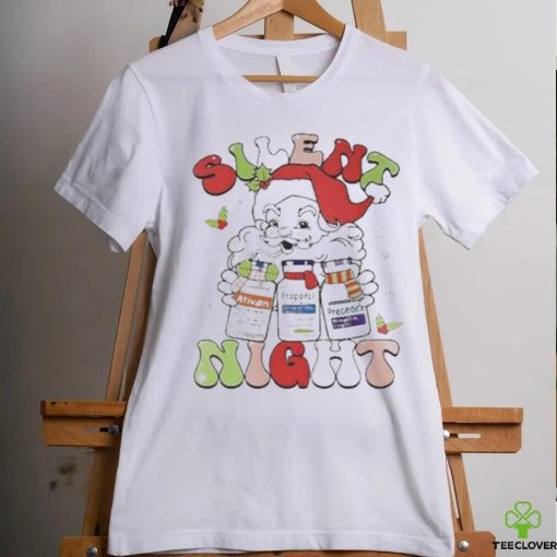 Santa Silent Night Christmas Shirt