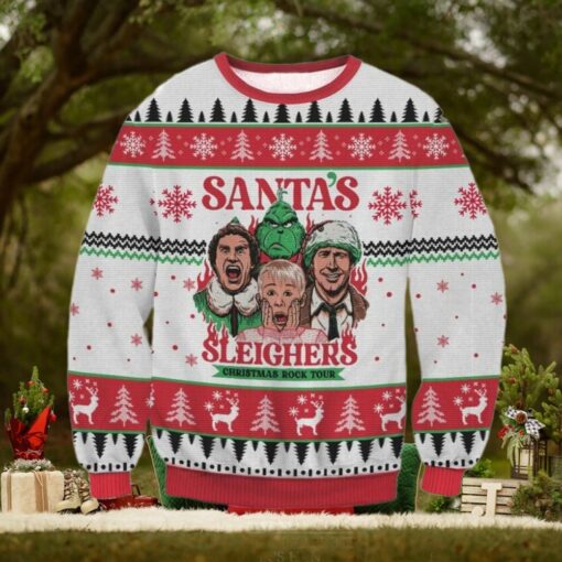 Santa Sleighers Ugly Sweater