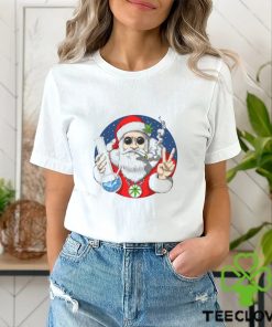 Santa Smoking Weed shirt