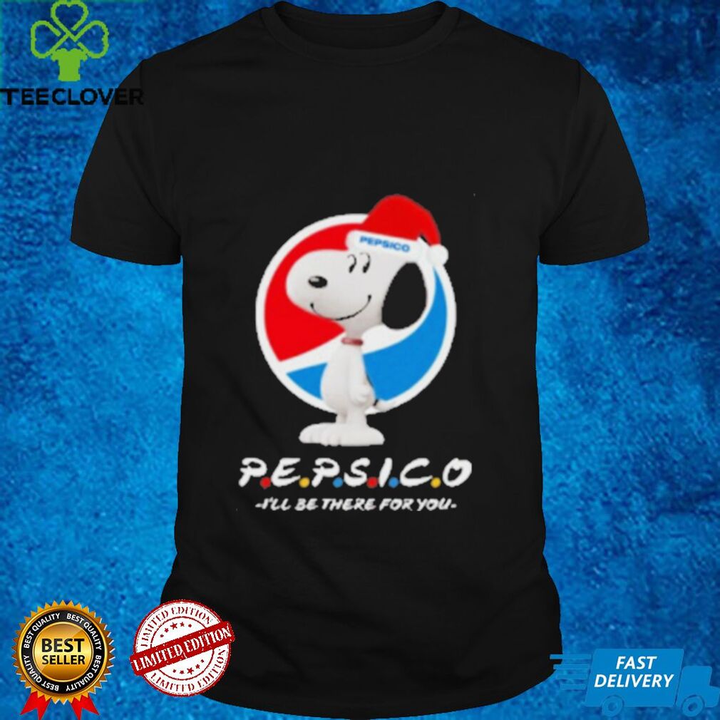 Santa Snoopy Pepsico Ill be there for you Christmas shirt tee Santa Snoopy Pepsico Ill be there for you Christmas shirt tee
