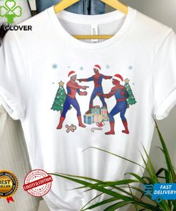 Santa Spider Man Merry Christmas Shirt