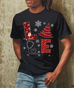 Santa & Stethoscope Christmas Shirt