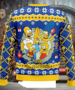 Santa The Simpsons Ugly Christmas Sweater