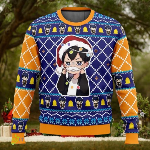 Santa Tobio Haikyuu Cute Ugly Christmas Sweater Christmas Gift For Family