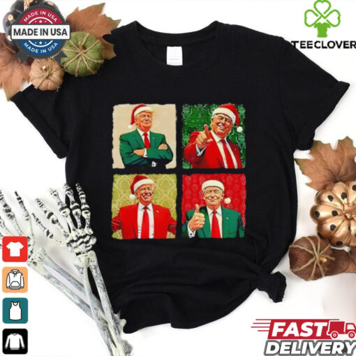 Santa Trump Christmas photos shirt