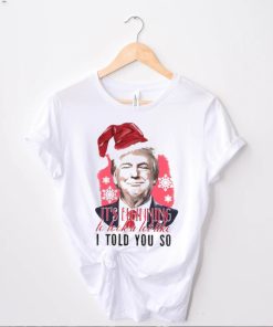 Santa Trump It’s Beginning To Look A Lot Like I Told You So Christmas 2022 Sweater