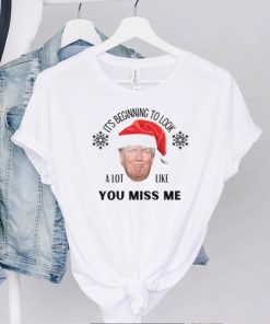 Santa Trump It’s Beginning To Look A Lot Like You Miss Me Christmas 2022 Sweater