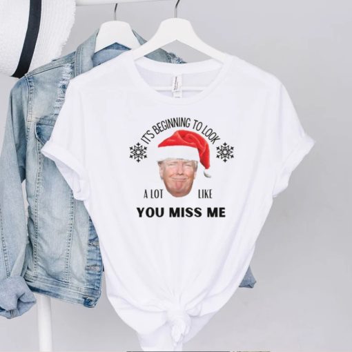 Santa Trump It’s Beginning To Look A Lot Like You Miss Me Christmas 2022 Sweater