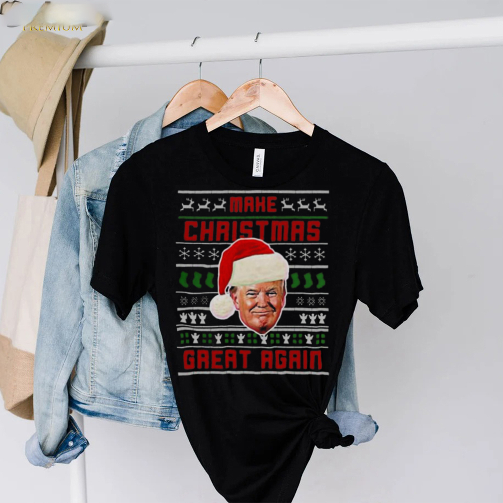 Santa Trump Make Christmas Great Again Ugly 2022 shirt Santa Trump Make Christmas Great Again Ugly 2022 shirt