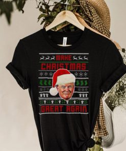 Santa Trump Make Christmas Great Again Ugly 2022 shirt