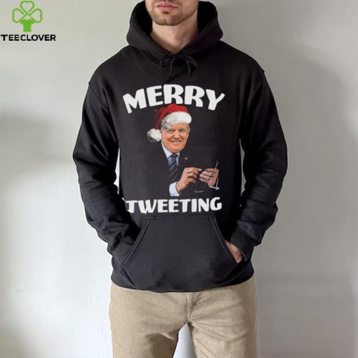 Santa Trump Merry Tweeting Christmas Shirt