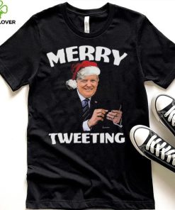Santa Trump Merry Tweeting Christmas Shirt