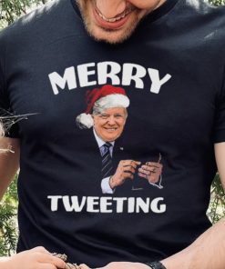 Santa Trump Merry Tweeting Christmas Shirt