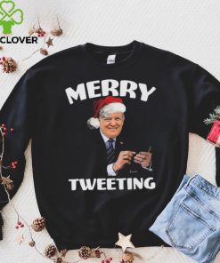 Santa Trump Merry Tweeting Christmas Shirt