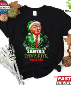 Santa Trump Santa’s Favorite President shirt
