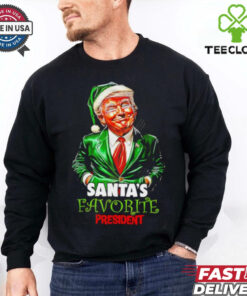 Santa Trump Santa’s Favorite President shirt 1 Santa Trump Santa’s Favorite President shirt