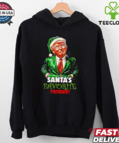 Santa Trump Santa’s Favorite President shirt 2 Santa Trump Santa’s Favorite President shirt