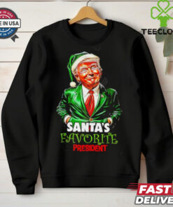 Santa Trump Santa’s Favorite President shirt 3 Santa Trump Santa’s Favorite President shirt