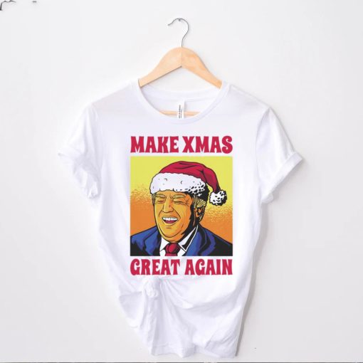 Santa Trump laugh Make Xmas great again t hoodie, sweater, longsleeve, shirt v-neck, t-shirt