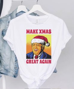 Santa Trump laugh Make Xmas great again t hoodie, sweater, longsleeve, shirt v-neck, t-shirt