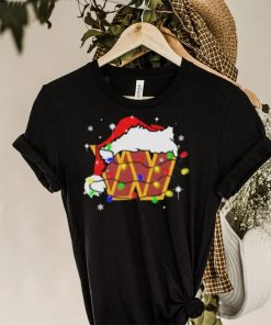 Santa Washington Commanders Logo Lights Christmas shirt