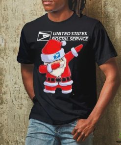 Santa claus United States Postal Service christmas shirt
