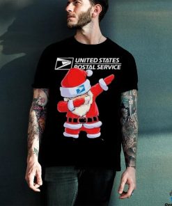Santa claus United States Postal Service christmas shirt