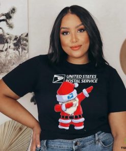 Santa claus United States Postal Service christmas shirt