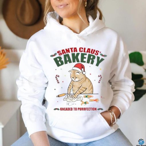 Santa claus’ bakery kneaded to purrfection hoodie, sweater, longsleeve, shirt v-neck, t-shirt