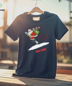 Santa claws let it genius full send Christmas shirt