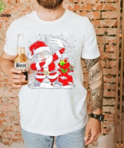 Santa dabbing Philadelphia Eagles Christmas shirt