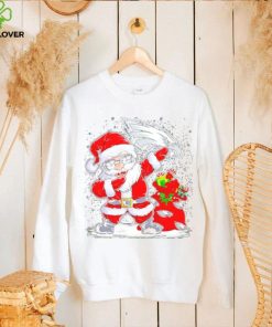 Santa dabbing Philadelphia Eagles Christmas shirt
