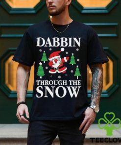 Santa dabbing through the snow christmas carol funny gift sweat hoodie, sweater, longsleeve, shirt v-neck, t-shirt