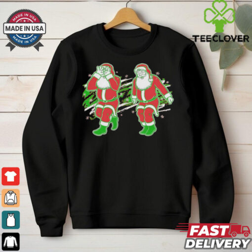 Santa griddy dance Christmas shirt