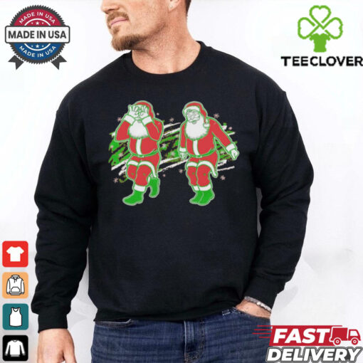 Santa griddy dance Christmas shirt