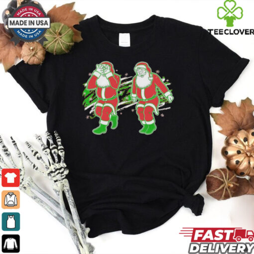 Santa griddy dance Christmas shirt