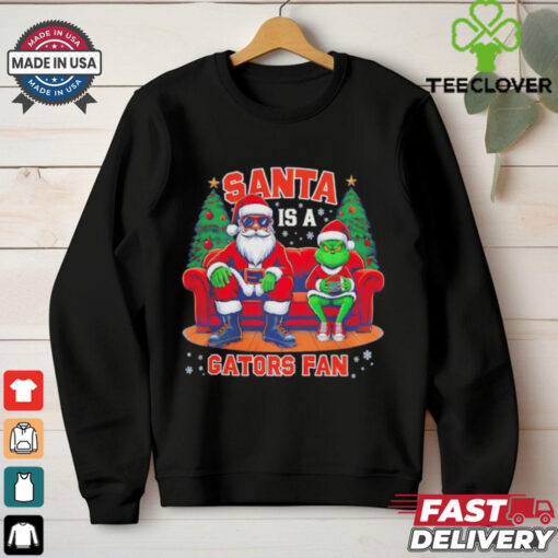 Santa is a Florida Gators fan Christmas shirt
