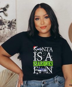 Santa is a Seattle Seahawks fan Christmas shirt