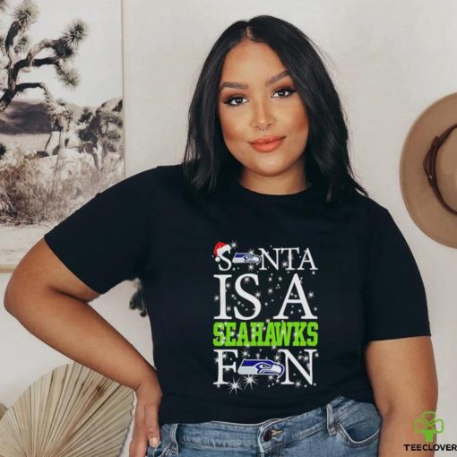 Santa is a Seattle Seahawks fan Christmas shirt