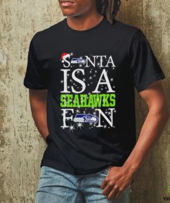 Santa is a Seattle Seahawks fan Christmas shirt