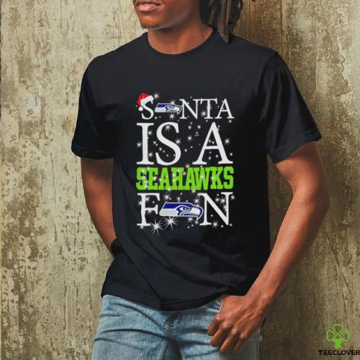 Santa is a Seattle Seahawks fan Christmas shirt