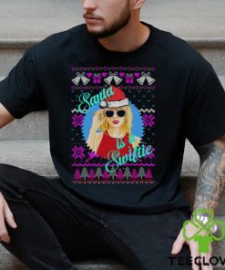 Santa is a Swiftie Ugly Xmas T Shirt